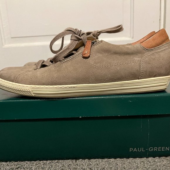 Paul Green Zip Leather Sneaker - Picture 2 of 3